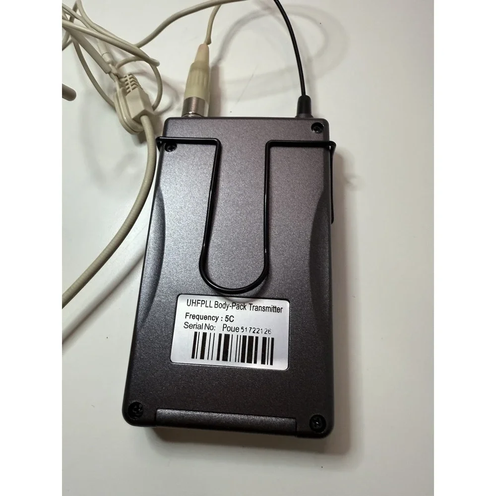 BritB1 Wireless UHF Bodypack Transmitter with Headset Mic 480.575 MHz